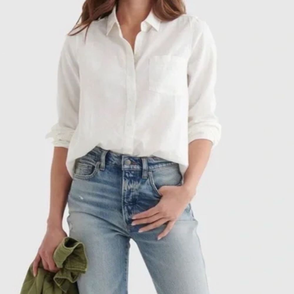 Lucky Brand Classic Relaxed Button up